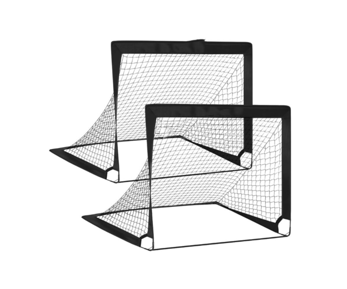 Folding Children's soccer goal set Of 2 Slickblue