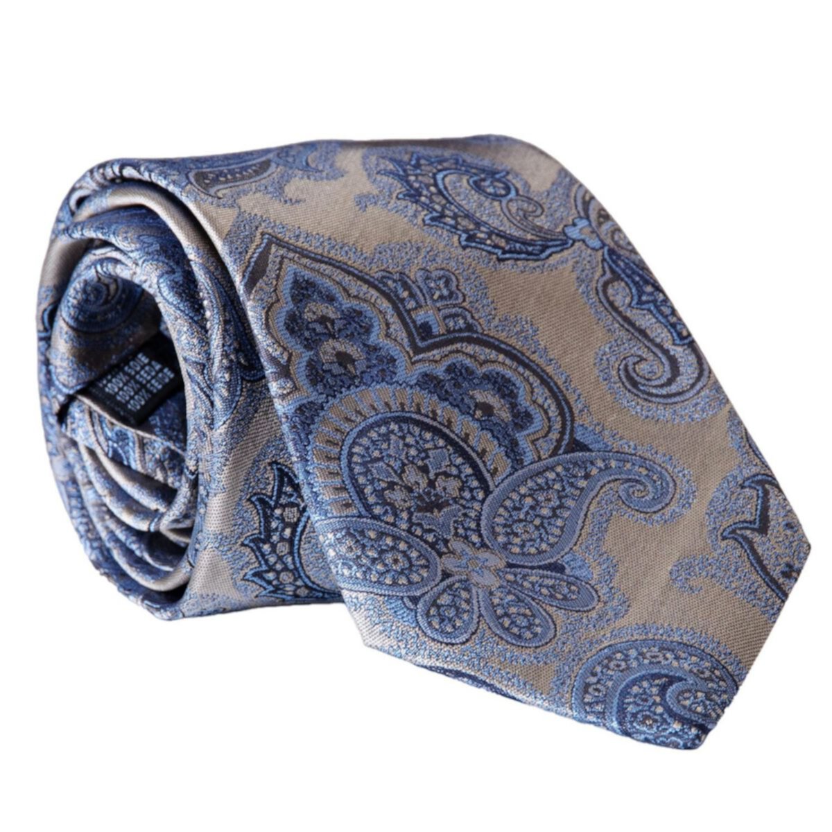Cortina - Extra Long Silk Jacquard Tie For Men Elizabetta