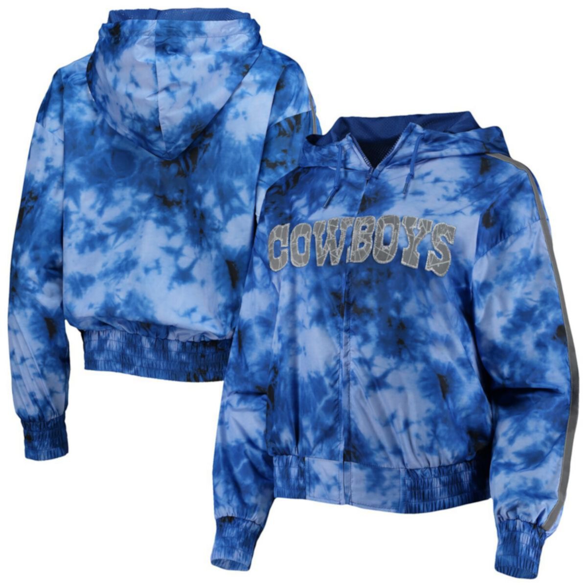 Женская Повседневная куртка Mitchell & Ness Galaxy Full-Zip Windbreaker Hoodie Mitchell & Ness