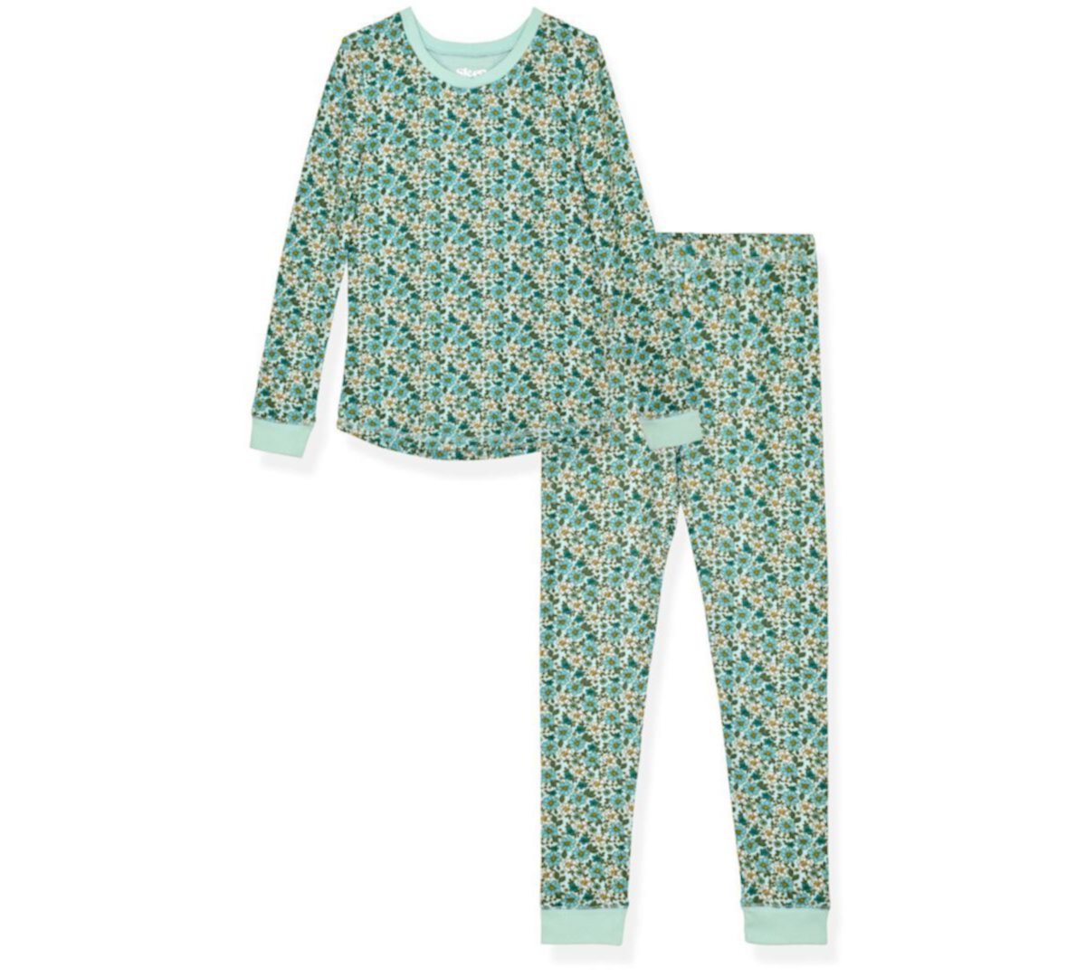 Sleep On It Girls 2-piece Super Soft Jersey Snug-fit Pajama Set - Toddler Sleep On It