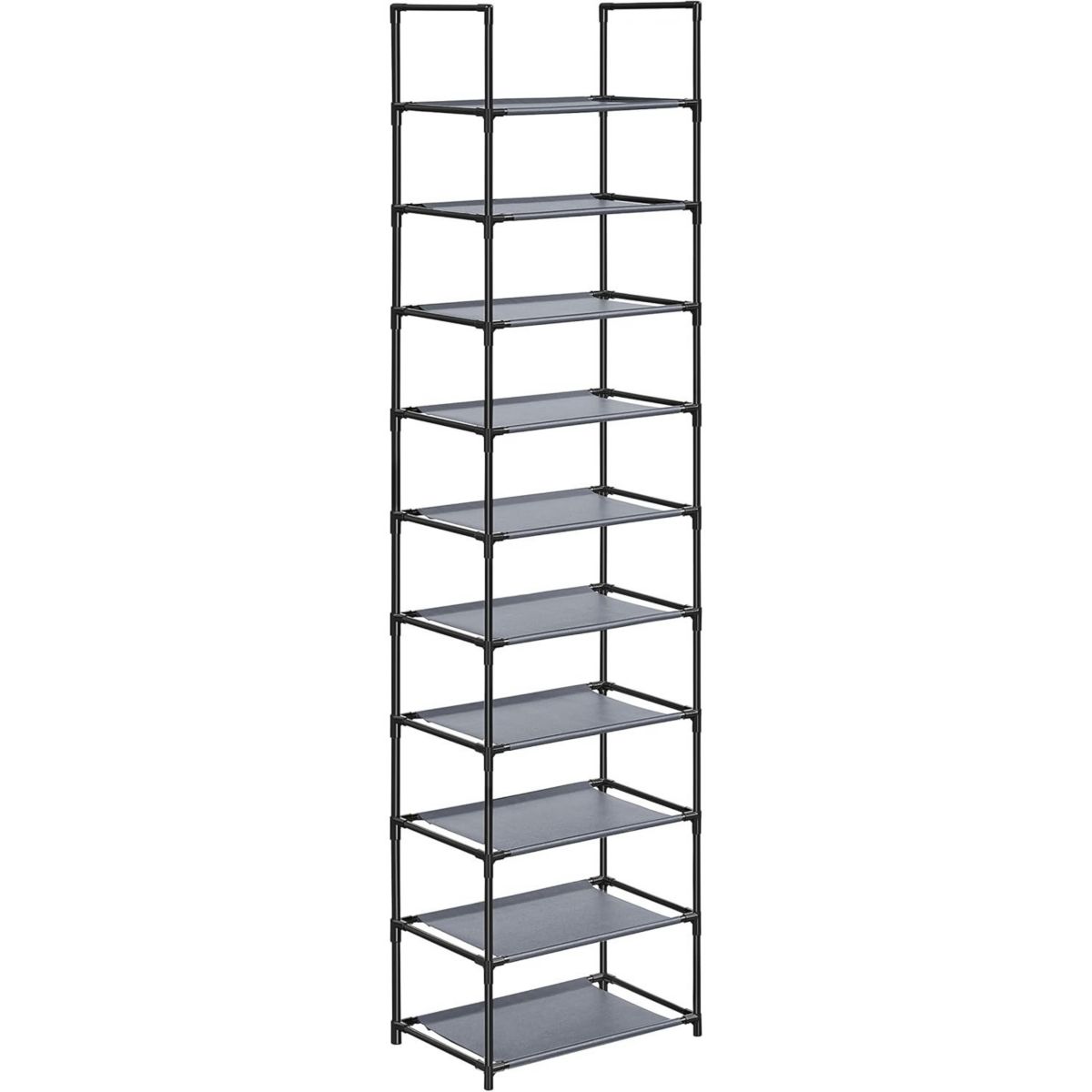 Shoe Rack, 10 Tier Shoe Shelf, Shoe Storage Organizer, Space-Saving Slickblue