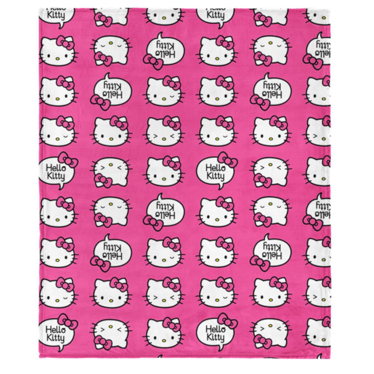 Hello Kitty and Friends &#34;Pink Pride&#34; Silk Touch Throw Blanket Licensed Character