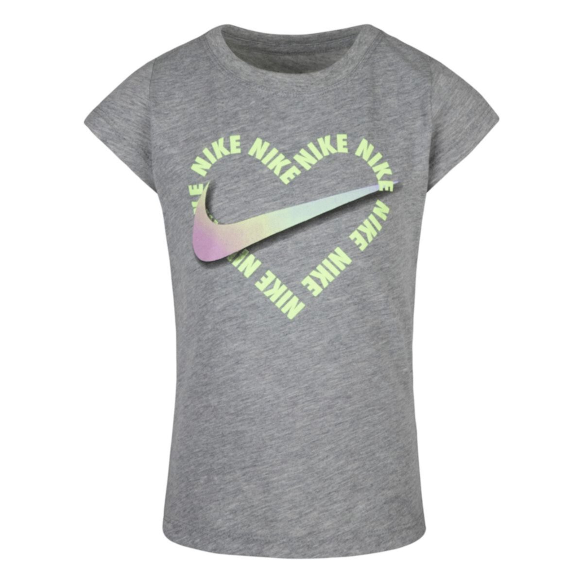 Girls 4-6x Nike Heart Short Sleeve T-Shirt Nike