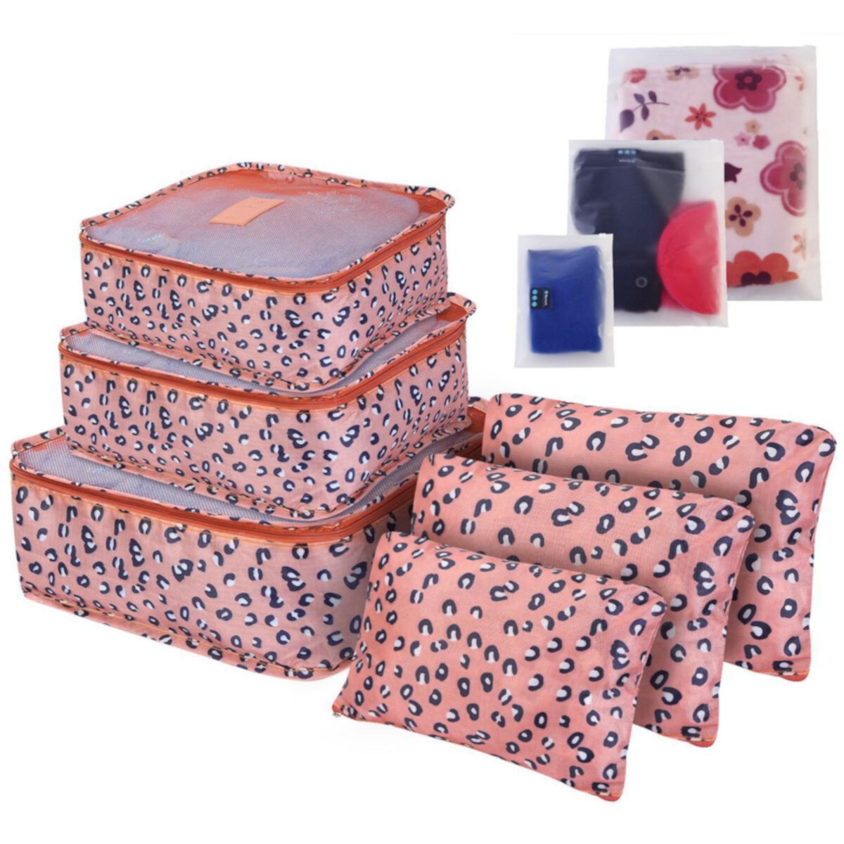 Water-resistant Clothes Storage Bags Travel Luggage Organizer Set Of 9 Eggracks By Global Phoenix