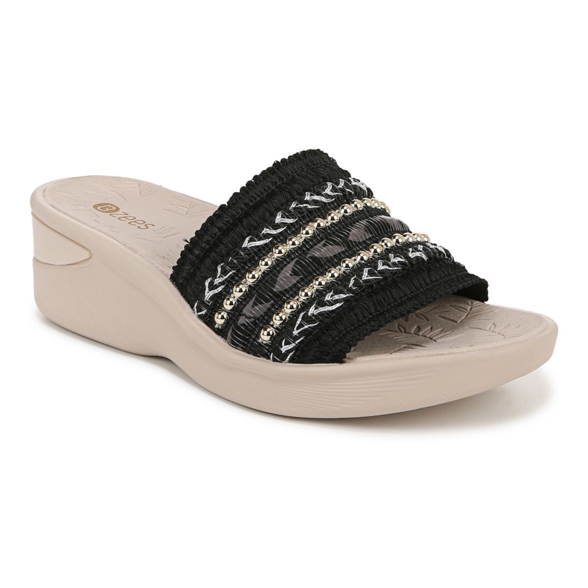 Bzees Sunshine Women's Wedge Slide Sandals Bzees