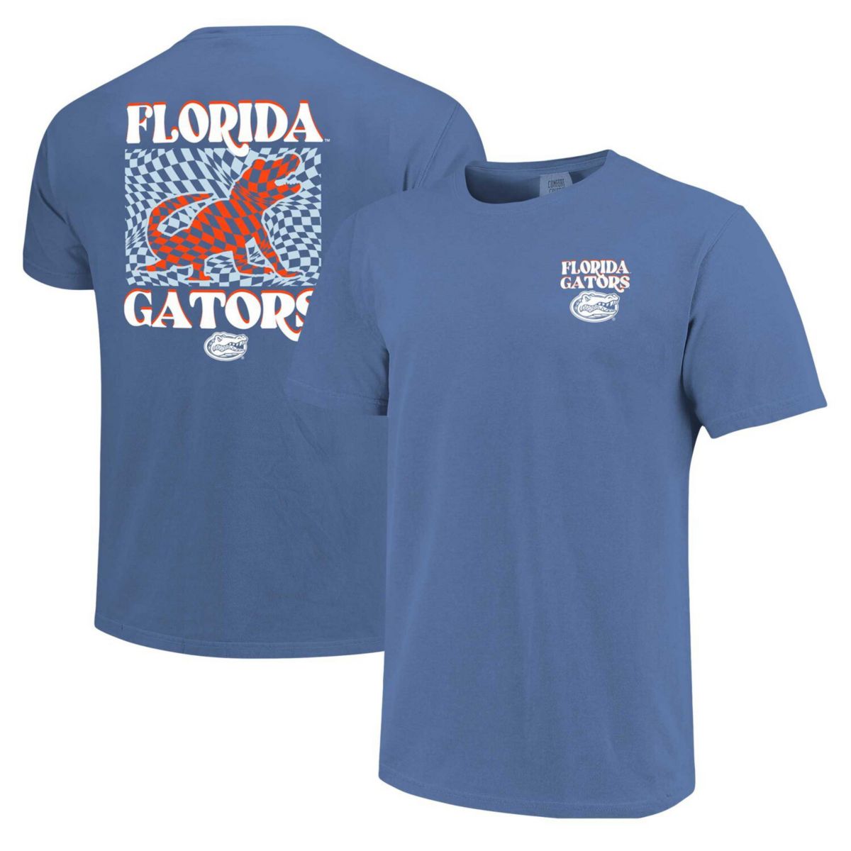 Женская футболка Florida Gators Comfort Colors с узором, 100% хлопок Image One