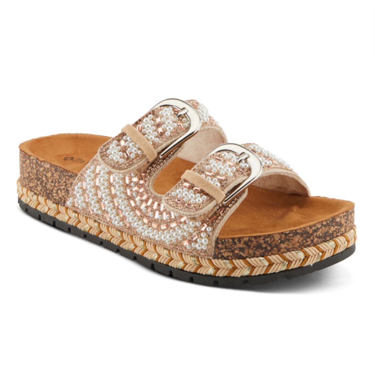 Patrizia Pearline Women's Beaded Slide Sandals PATRIZIA