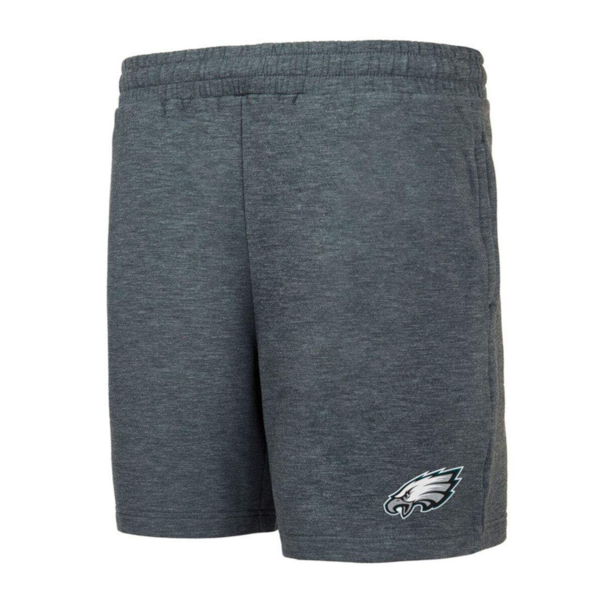 Men's Concepts Sport Charcoal Philadelphia Eagles Powerplay Tri-Blend Fleece Shorts Unbranded