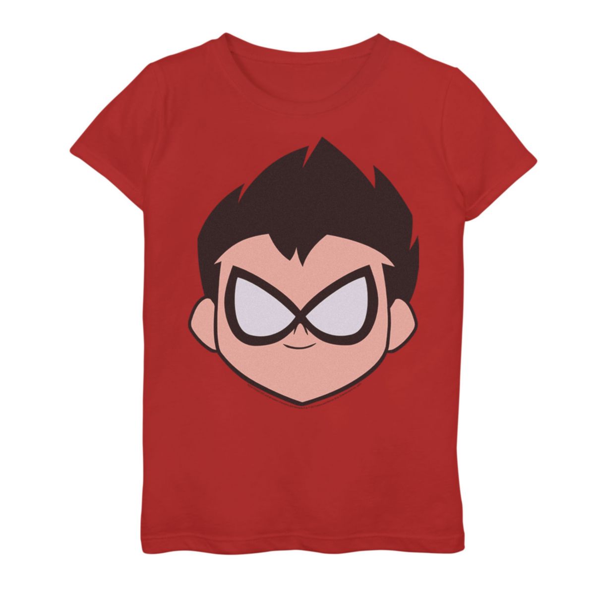 Girls 7-16 DC Comics Graphic Teen Titans Go! Robin Big Face Graphic Tee DC Comics