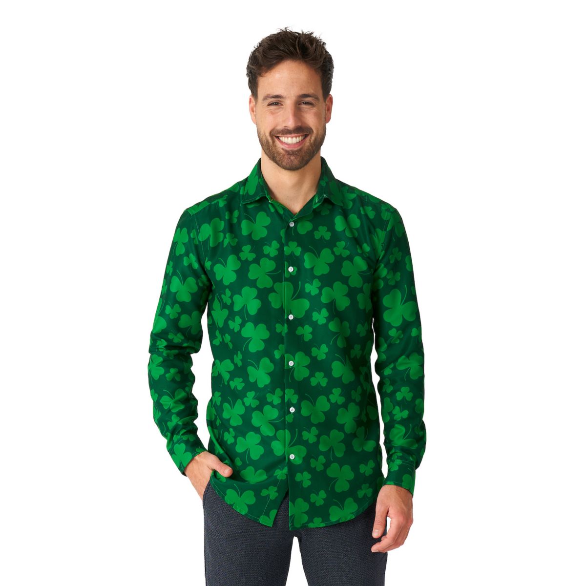 Мужская Футболка Suitmeister St. Pats Green Suitmeister