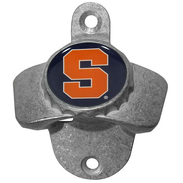 Настенный открыватель для бутылок Syracuse Orange, 2,8 x 9,75 x 2,8 дюйма, цинковый сплав Siskiyou