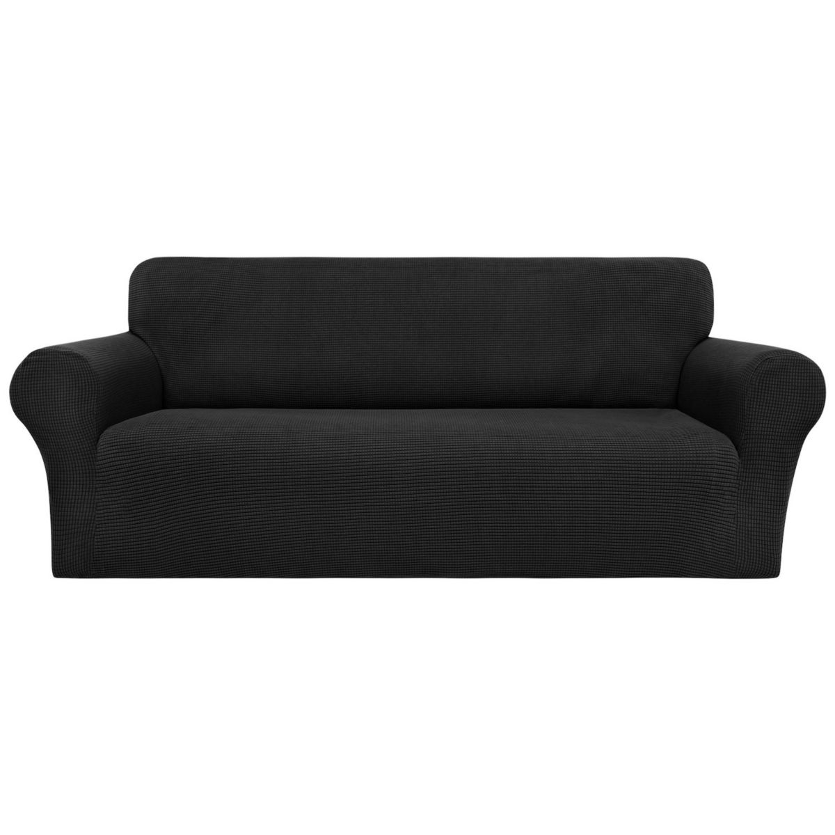 1Piece Stretch Textured Grid Sofa Slipcover Non-skid Couch Cover PiccoCasa