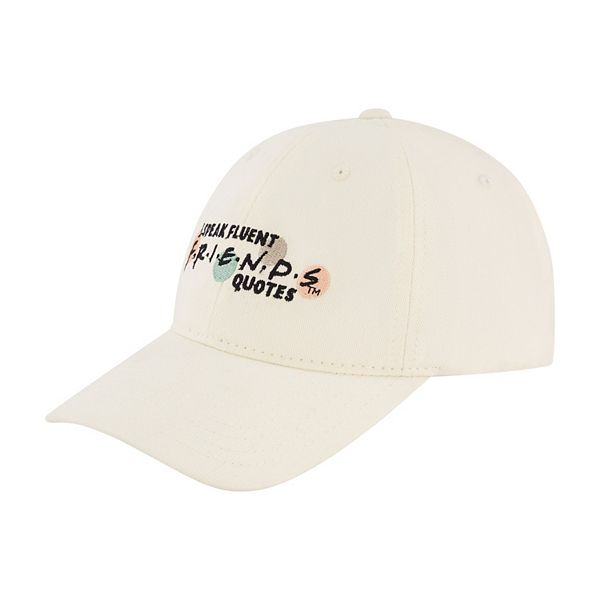 Men's Friends I Speak Fluent Friends Quotes Embroidery Dad Cap Friends