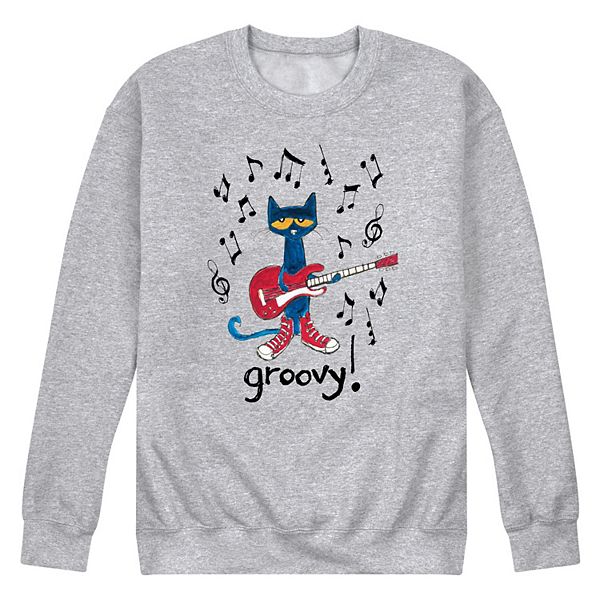 Мужская Футболка Pete the Cat Guitar Groovy Pete the Cat