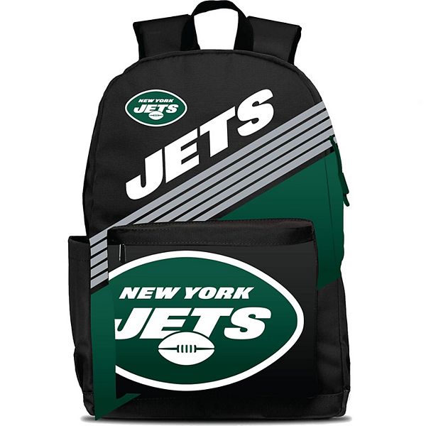 Рюкзак болельщика New York Jets с отделением для ноутбука и бутылки Unbranded