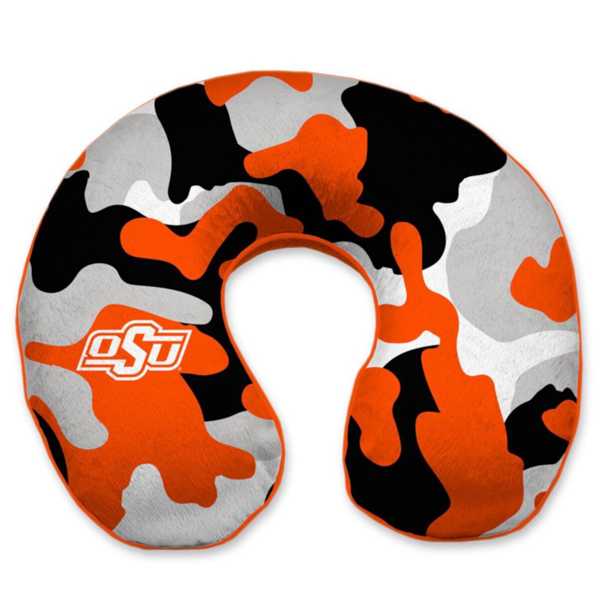 Oklahoma State Cowboys Camo Memory Foam Travel Pillow Unbranded