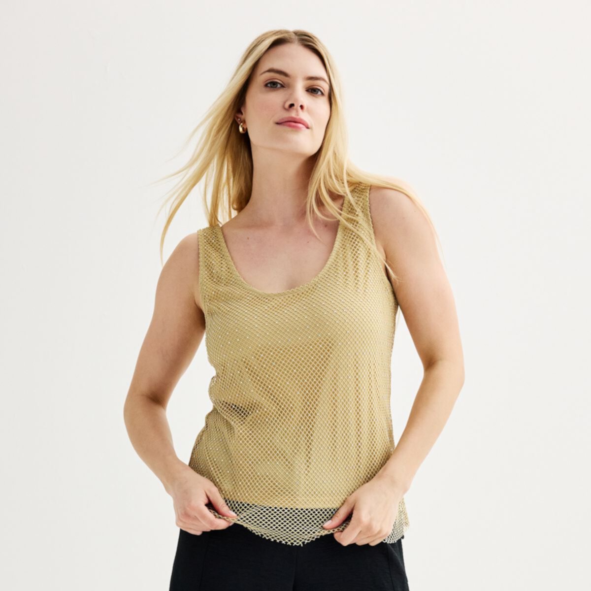 Women's INTEMPO™ Mesh Shine Tank Top INTEMPO