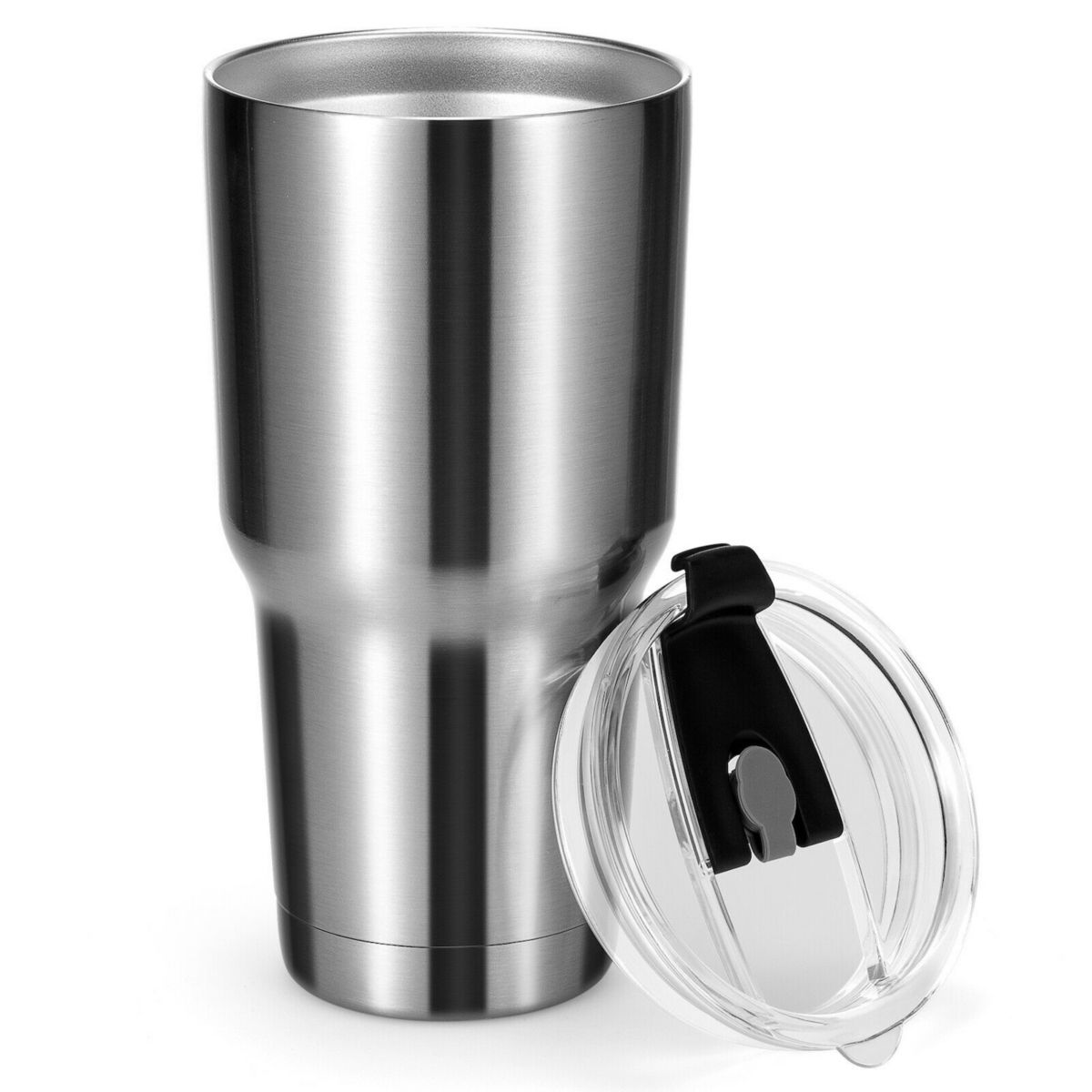 30oz Stainless Steel Tumbler Cup Double Wall Vacuum Insulated Mug with Lid Slickblue