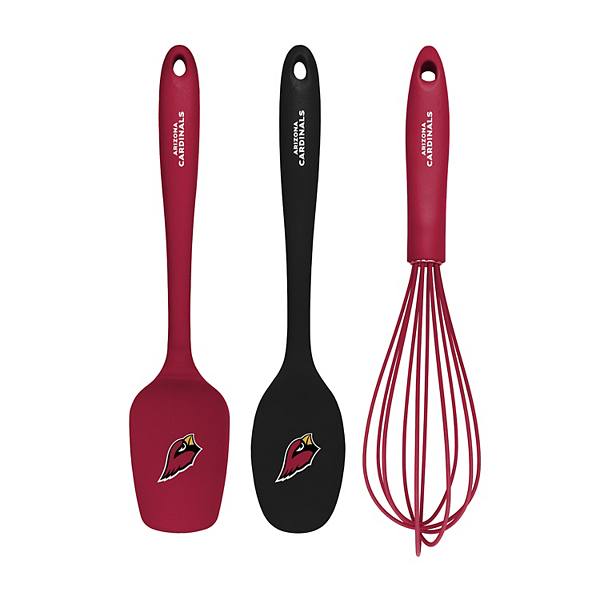 Arizona Cardinals 3-pc. Silicone Kitchen Utensil Set Unbranded