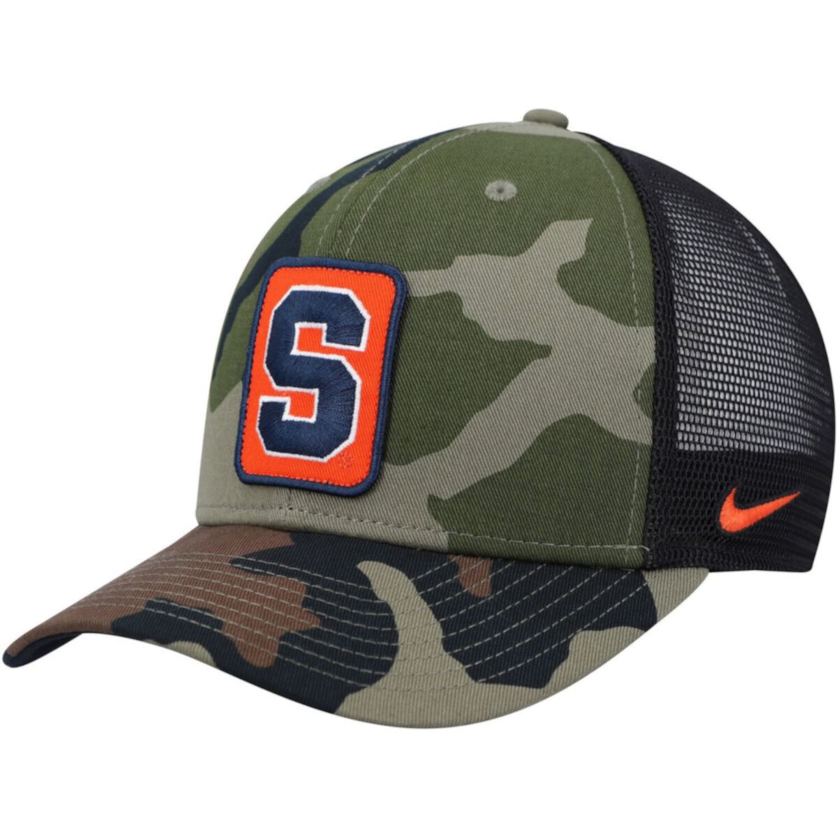 Кепка Nike Classic99 с камуфляжем и черным цветом Syracuse Orange Nitro USA