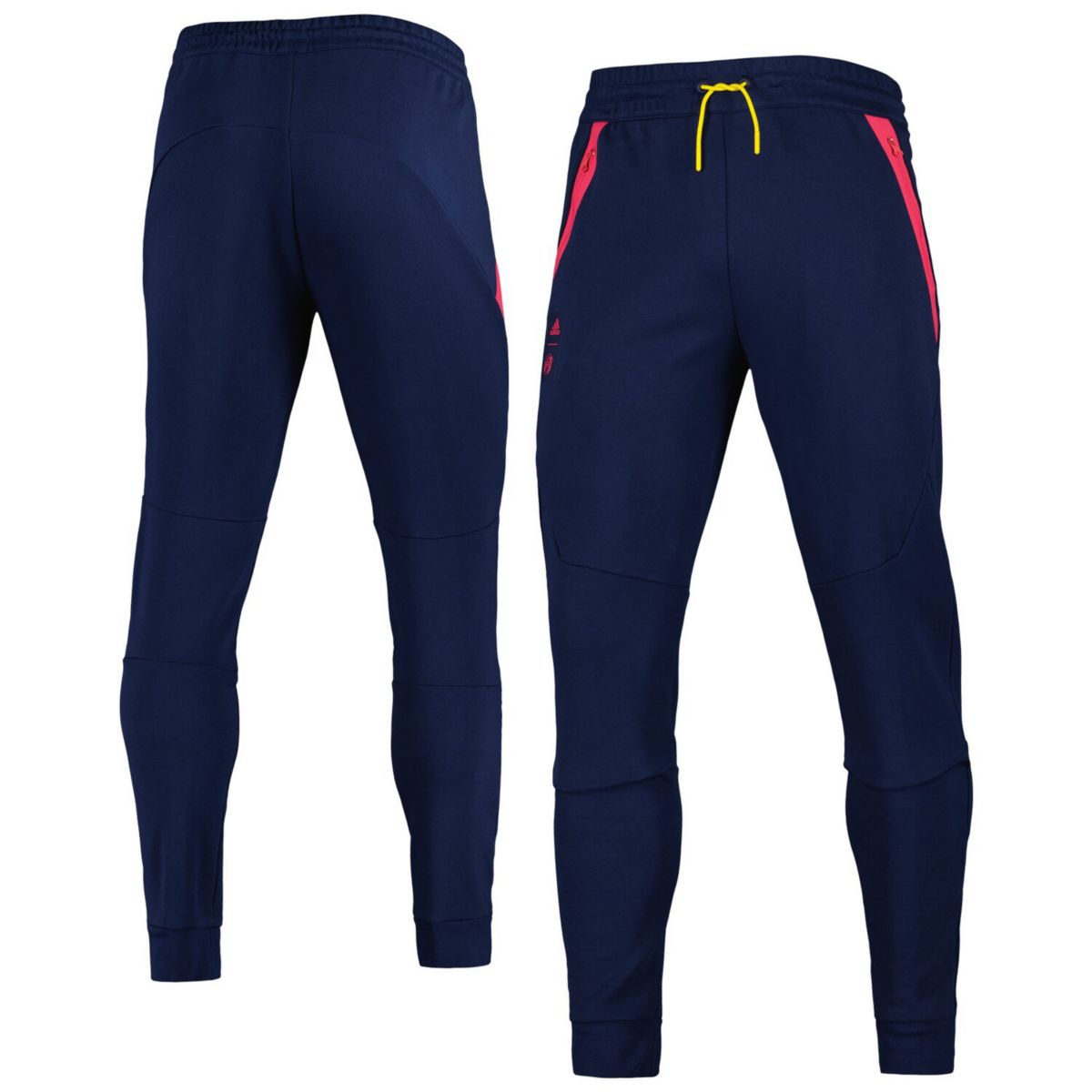 Мужские Повседневные брюки adidas Navy St. Louis City SC 2023 Player Club Unbranded