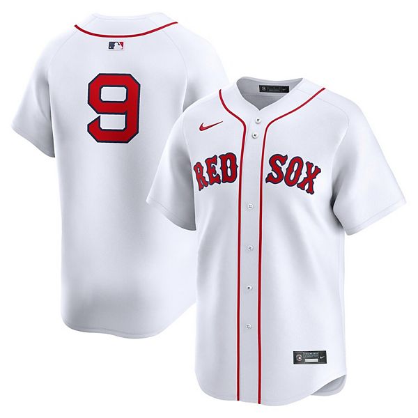 Мужская футболка Nike Ted Williams Boston Red Sox, домашняя, лимитированная версия Nitro USA