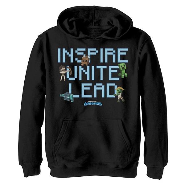 Детское Джерси Minecraft Legends Inspire Unite Lead Hoodie Minecraft