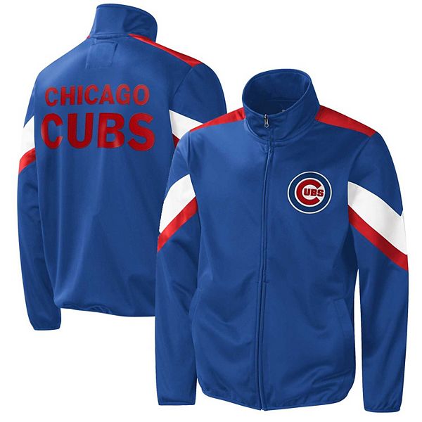 Флисовая мужская куртка с вышивкой Chicago Cubs от G-III Sports by Carl Banks G-III Sports by Carl Banks