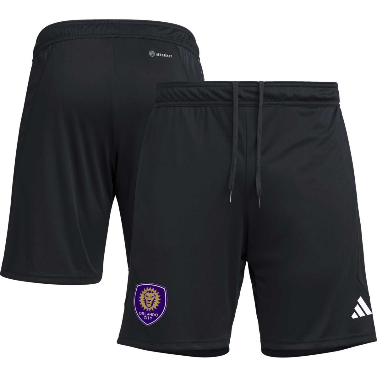 Men's adidas Black Orlando City SC 2023 On-Field AEROREADY Training Shorts Adidas