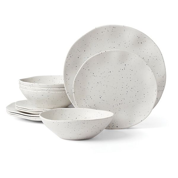 Oneida Terrazzo Melamine 12-pc. Dinnerware Set Oneida