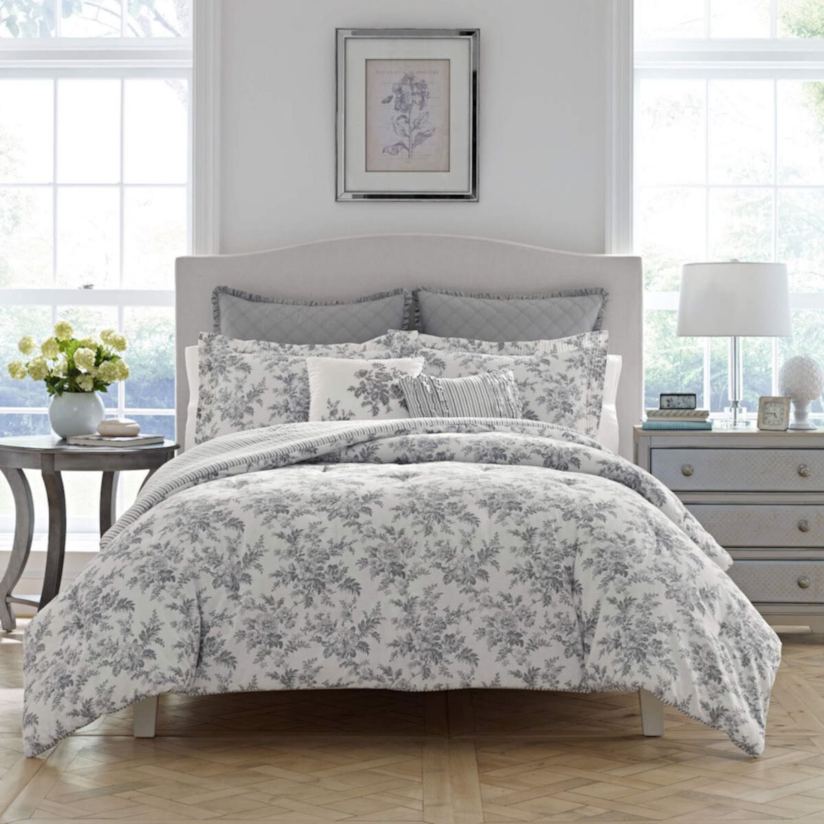 Laura Ashley Annalise Floral Duvet Cover Set Laura Ashley