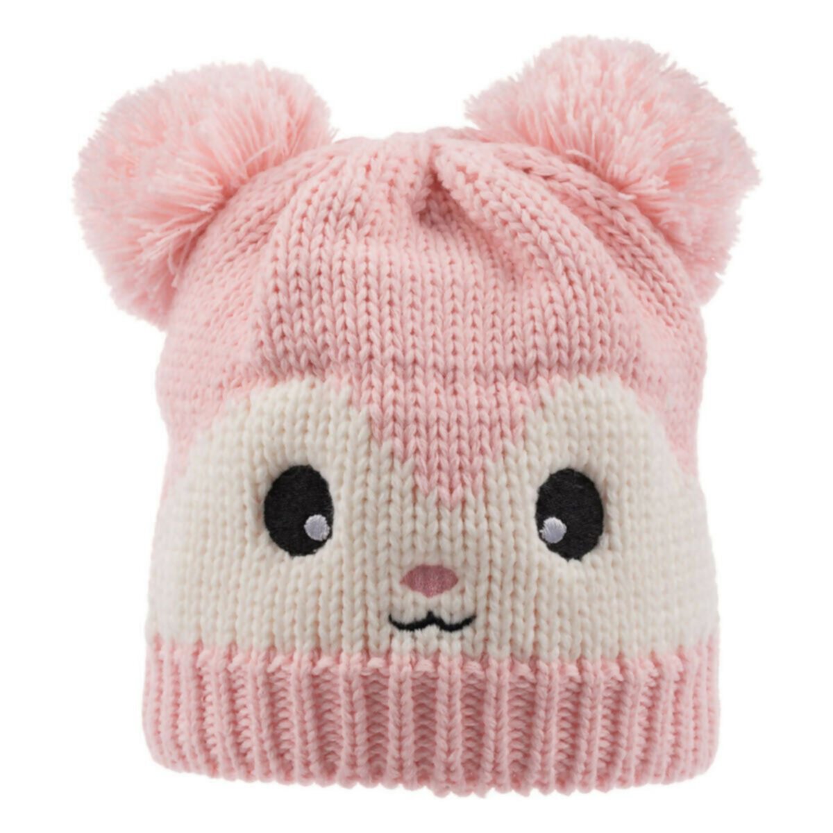 Knitted Winter Beanie For Infants in Pinks and Peach - So Cute! WEAR SIERRA