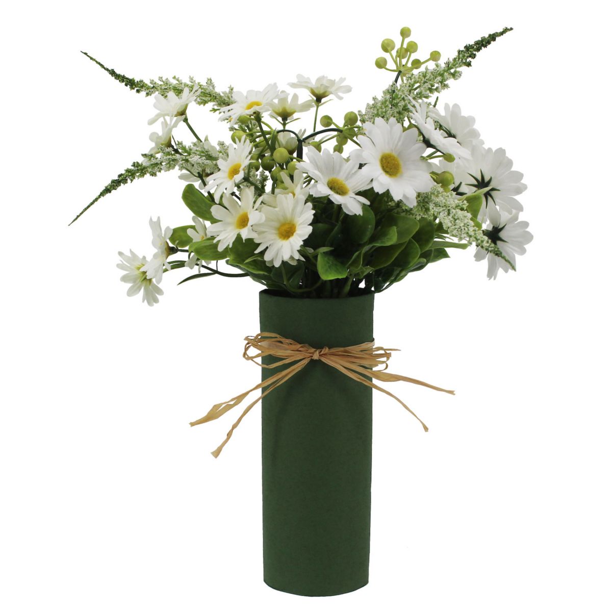 Sonoma Goods For Life® Artificial Daisy & Fern Floral Arrangement Floor Decor SONOMA
