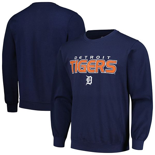 Мужская Футболка Stitches Navy Detroit Tigers Stitches