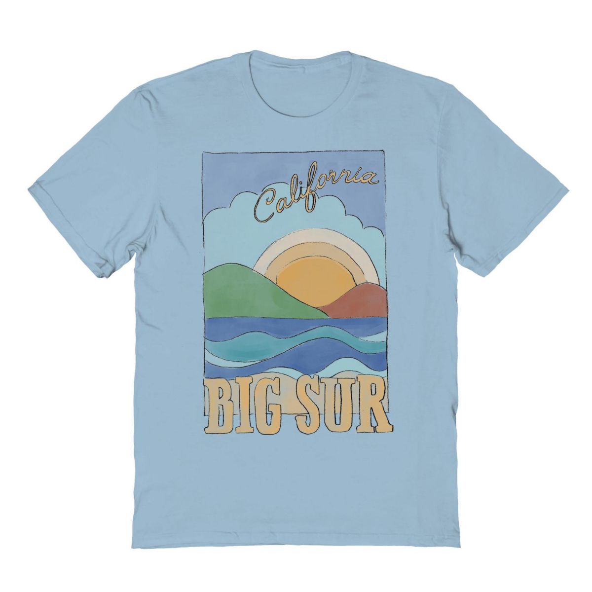 Men's COLAB89 by Threadless BIG SUR Graphic Tee COLAB89 by Threadless