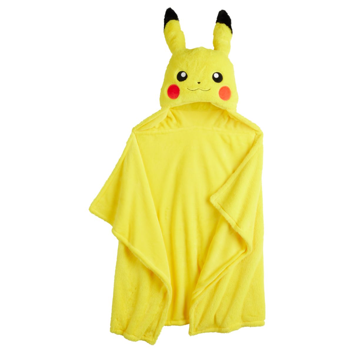 Pokémon Pikachu Hooded Throw Blanket Licensed Character