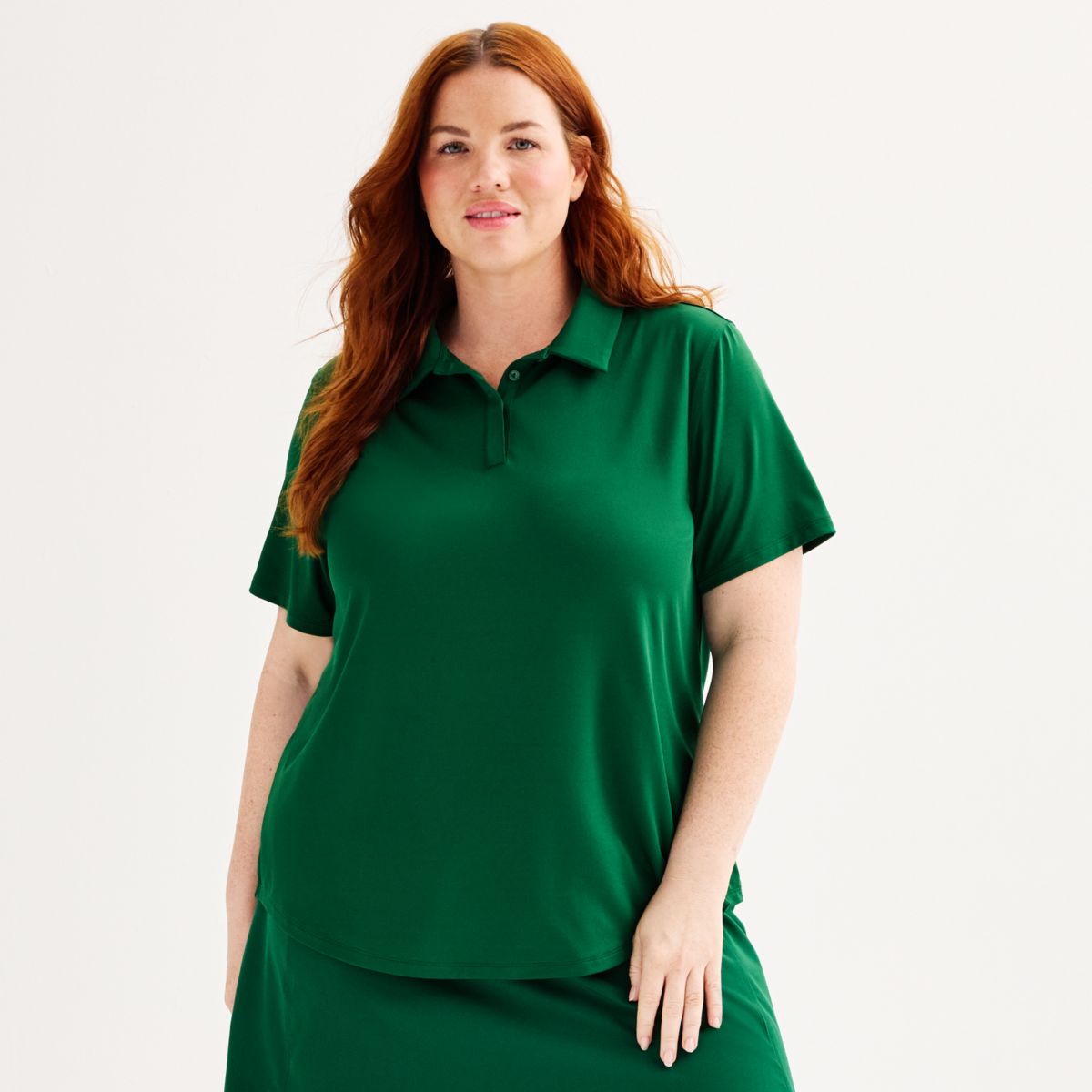 Женская Футболка Tek Gear Plus Size Curved Hem Tek Gear