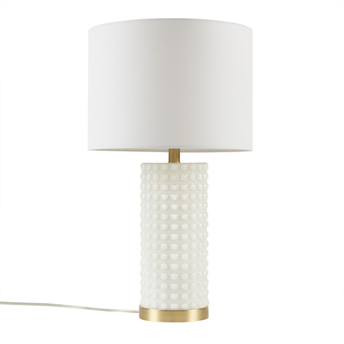 INK+IVY Grace Ivy Textured Dot Table Lamp INK+IVY