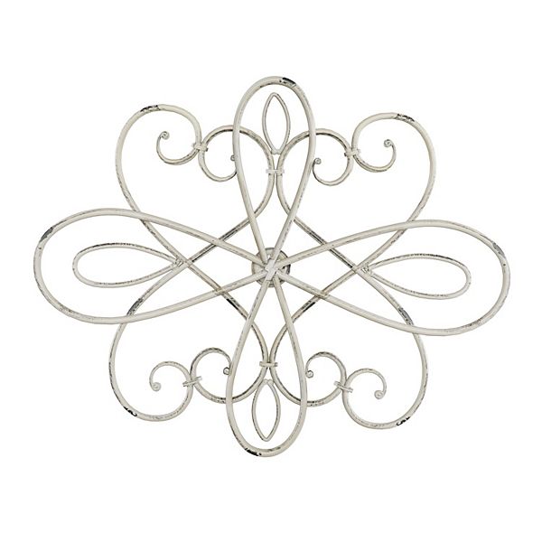 Lavish Home 15-in. Oval Swirl Medallion Metal Wall Art Lavish Home