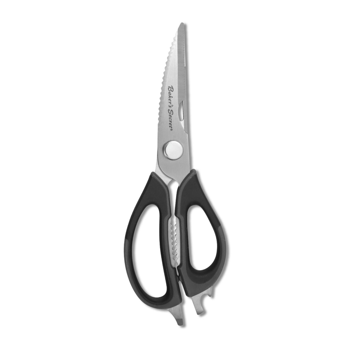 Baker's Secret Stainless Steel Kitchen Scissors 8.5&#34; Baker's Secret