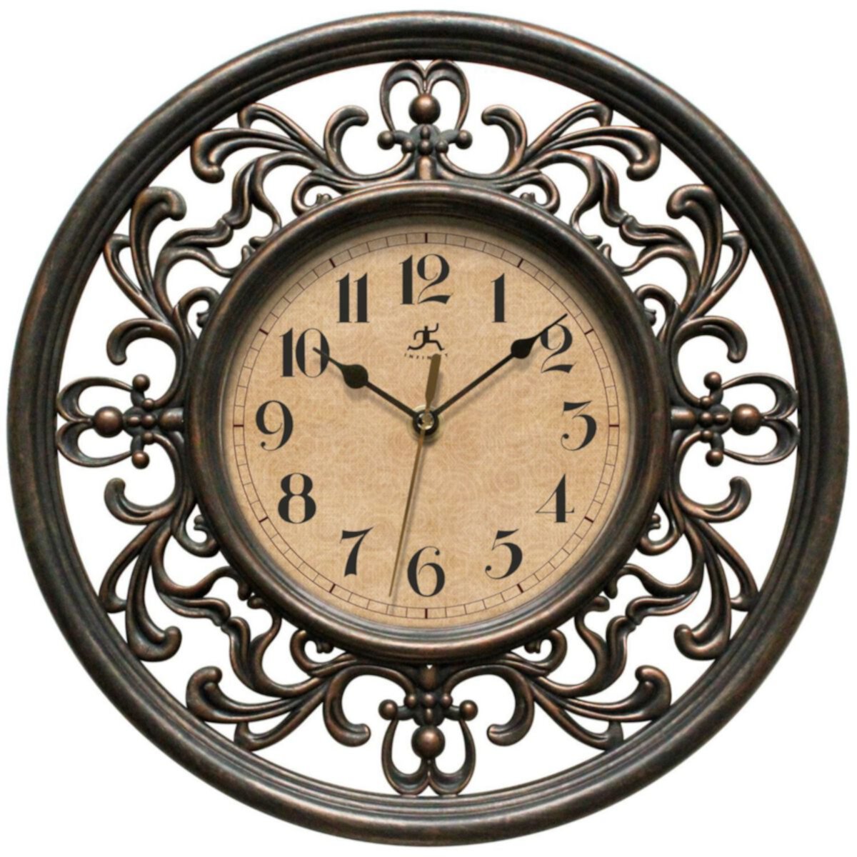 Infinity Instruments Sofia Round Wall Clock Infinity Instruments