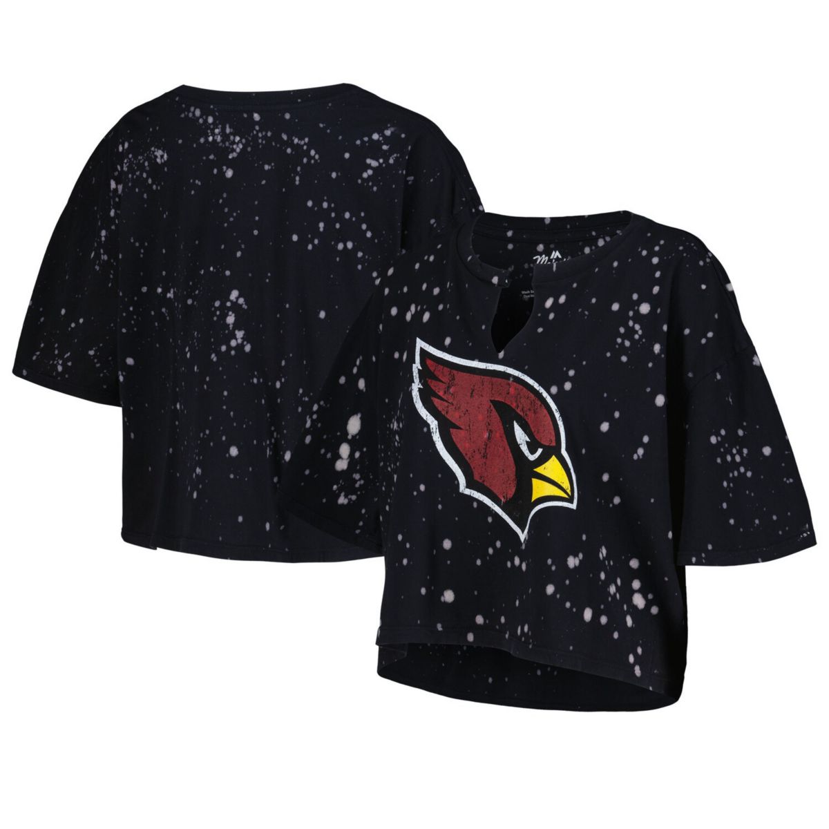 Женская Футболка Majestic Threads Черная Arizona Cardinals С Лейками Majestic Threads