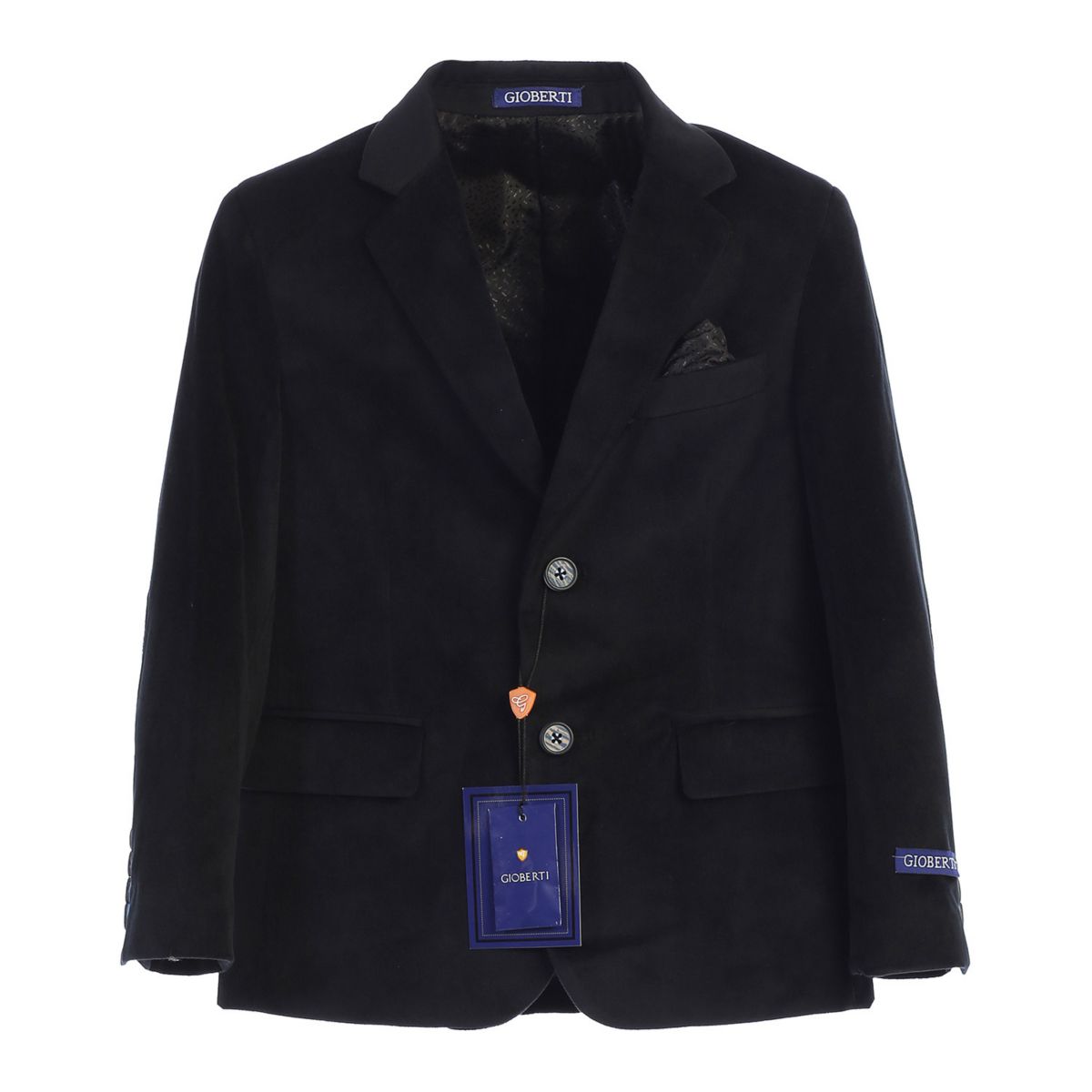 Gioberti Boys Formal Velvet Blazer Gioberti