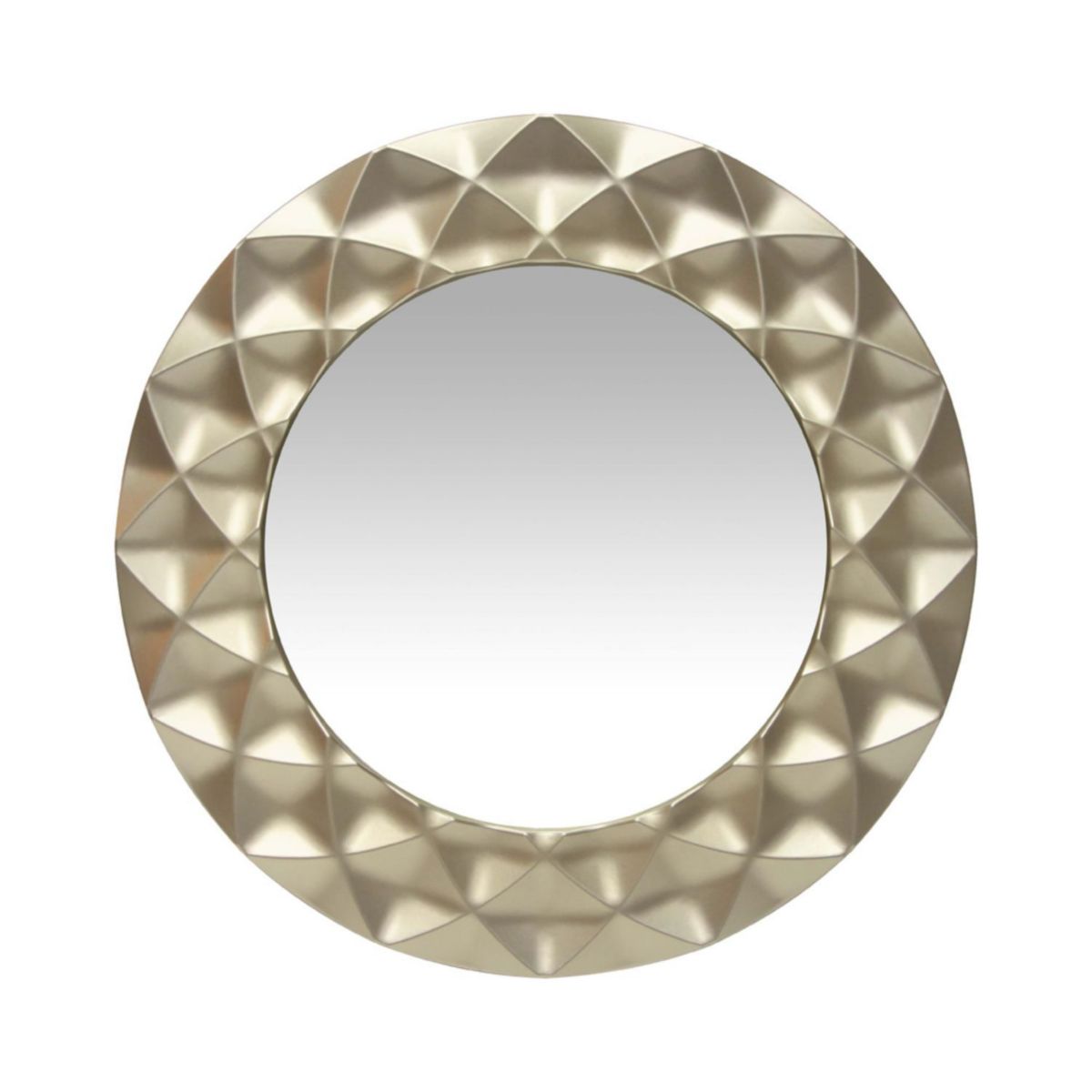 Infinity Instruments Glam Round Wall Mirror Infinity Instruments