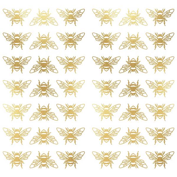 RoomMates Metallic Bumblebee Wall Decals 42-piece Set RoomMates