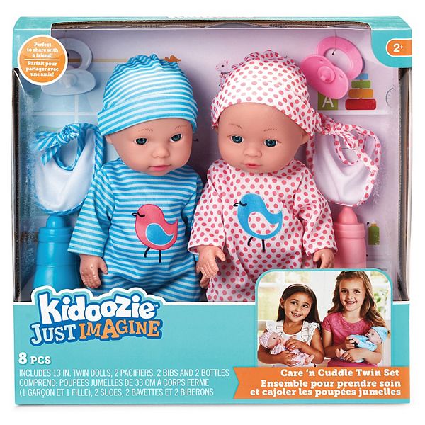 Kidoozie Just Imagine Care 'N Cuddle Baby Twin Set Kidoozie