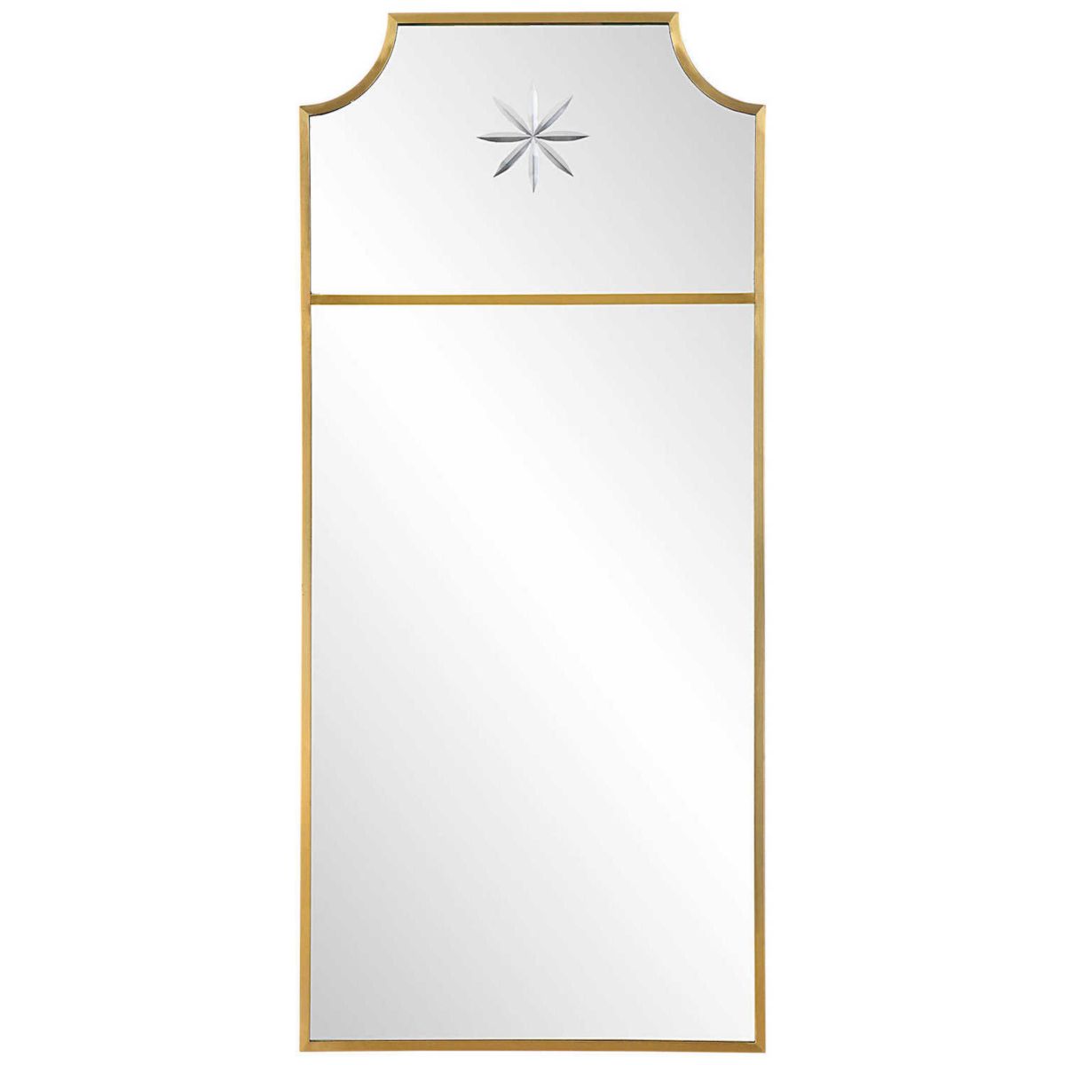 Uttermost Trumeau Style Rectangular Wall Mirror Uttermost