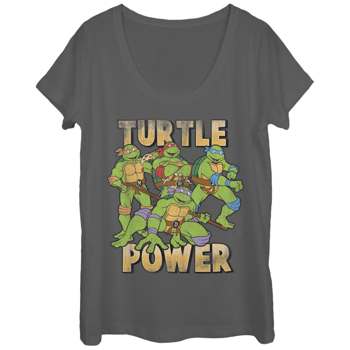 Детская Футболка Nickelodeon Черепашки Ниндзя Turtle Power Nickelodeon