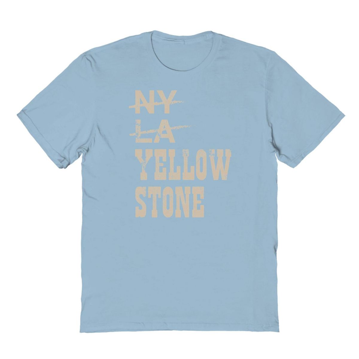 Men's COLAB89 by Threadless NY LA Yellowstone Graphic Tee COLAB89 by Threadless