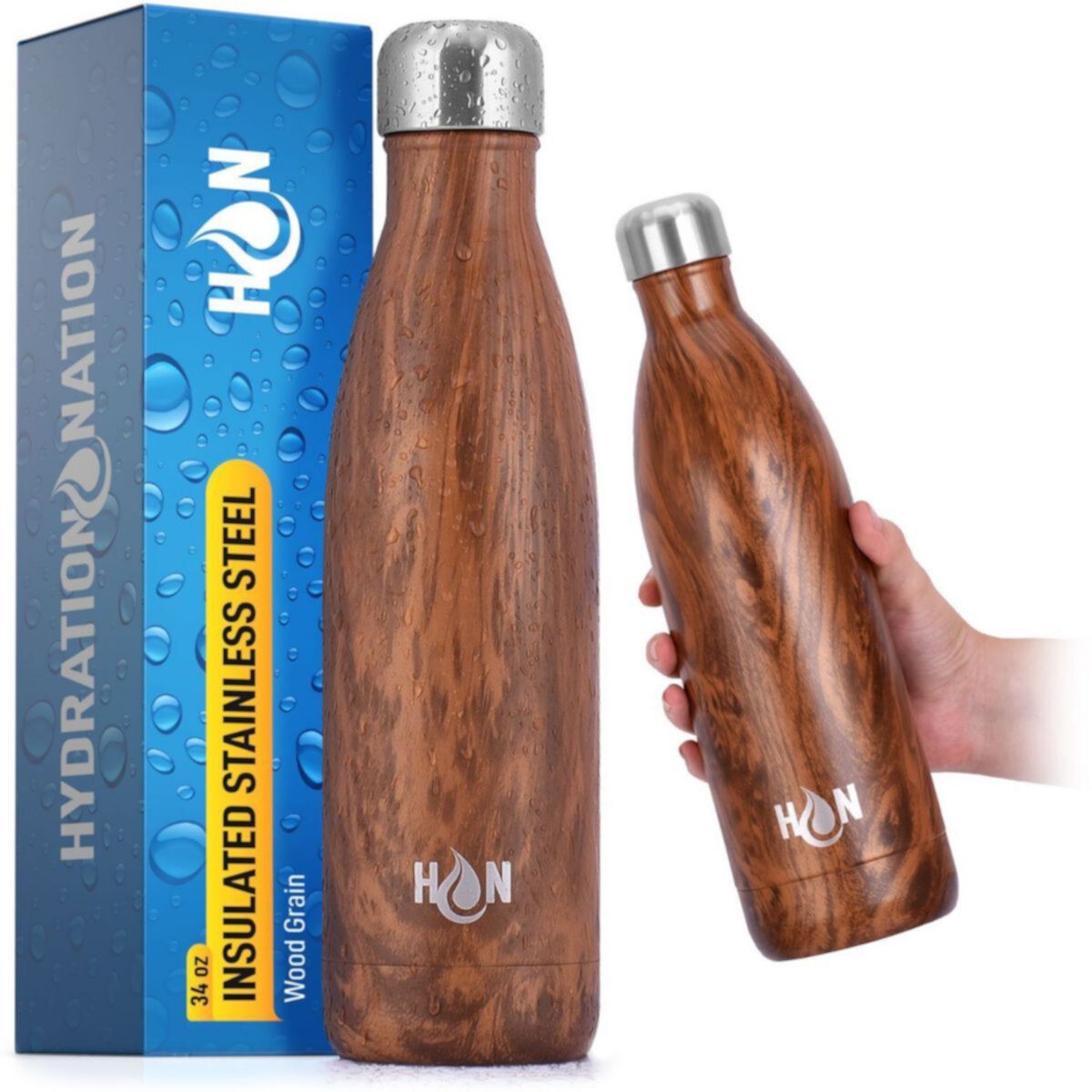 Double Wall Insulated Water Bottle Hydration Nation